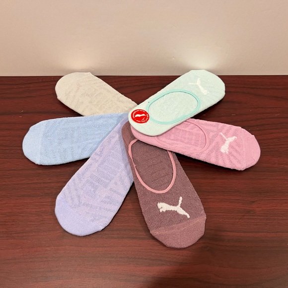 Puma Superlite, Women’s Liner Socks, Multicolor, 6 Pack - Picture 3 of 12